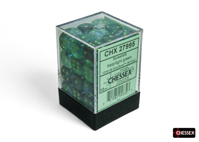12mm D6 Dice Block: Borealis