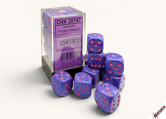 D6 Dice Block: Speckled