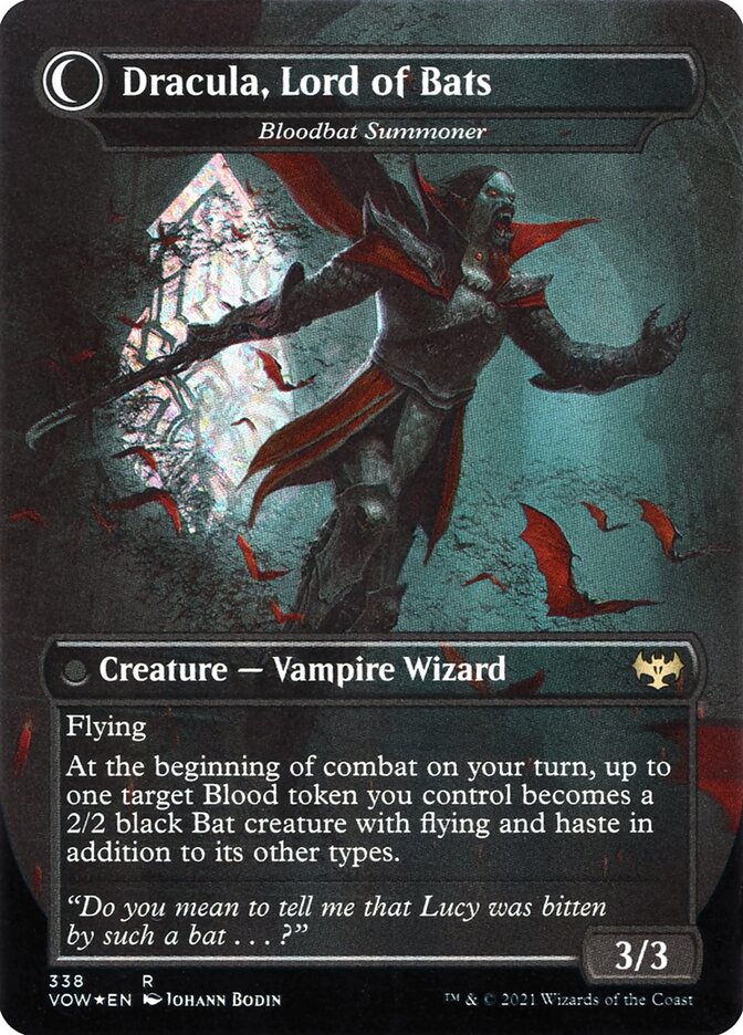 Dracula, Lord of Blood - Voldaren Bloodcaster (Back)