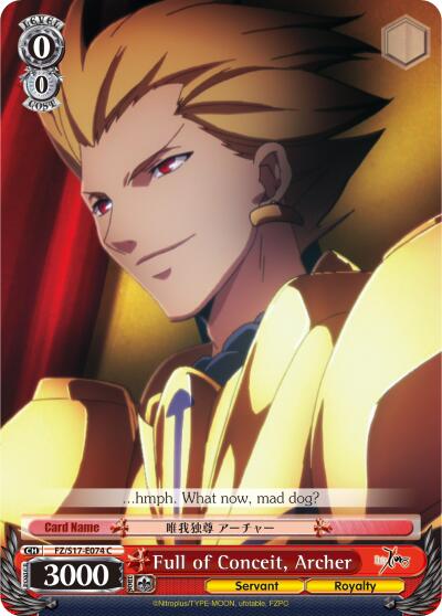 Full of Conceit, Archer