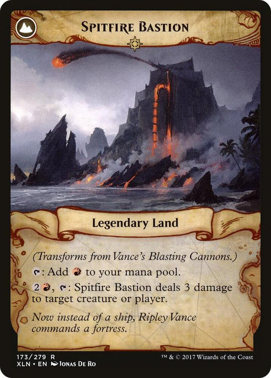 Vance's Blasting Cannons (Back)
