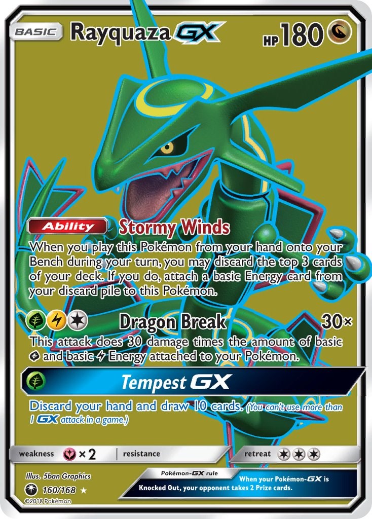 Rayquaza GX (Full Art)