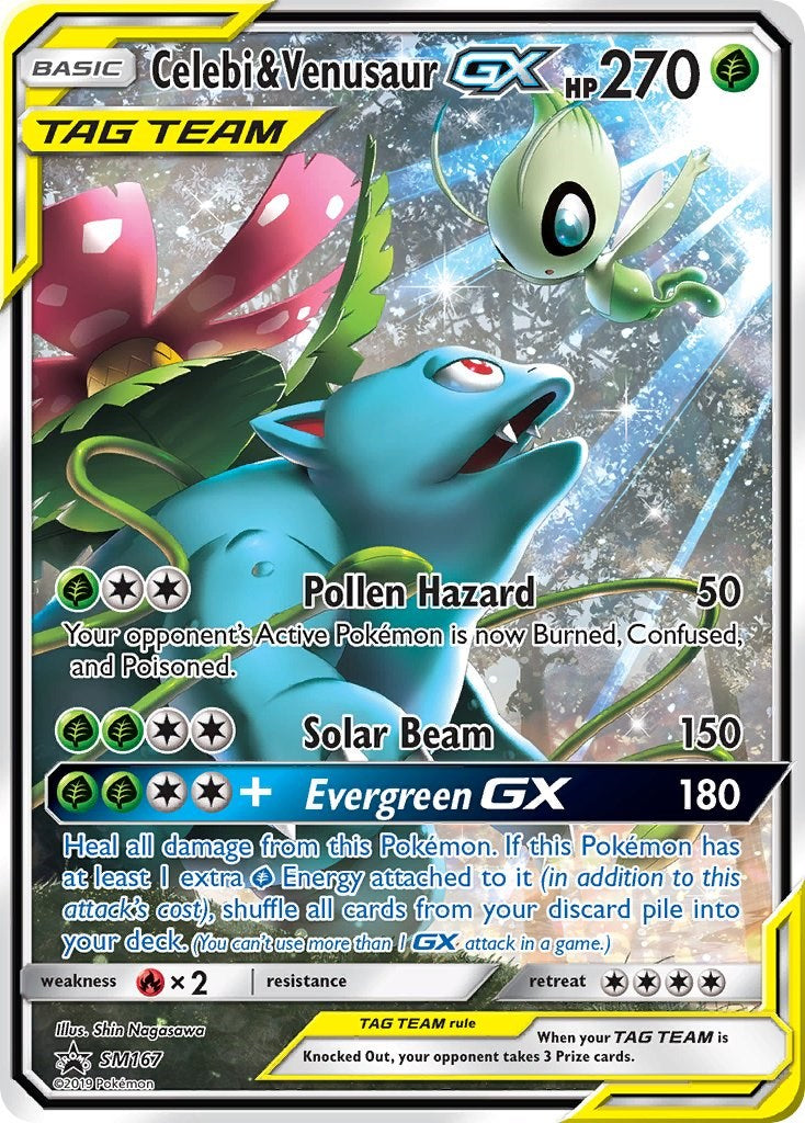 Celebi & Venusaur GX - SM167