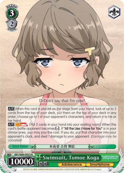 Swimsuit, Tomoe Koga