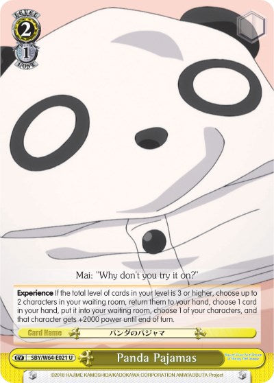 Panda Pajamas
