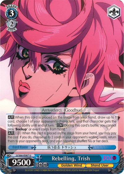 Rebelling, Trish