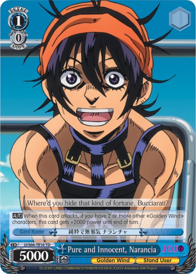 Pure and Innocent, Narancia