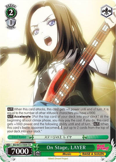 On Stage, LAYER