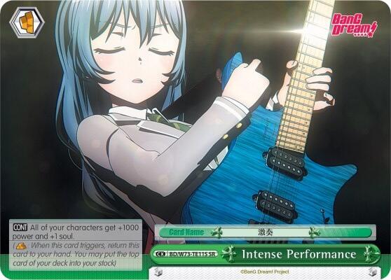 Intense Performance (SR)