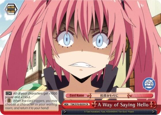 A Way of Saying Hello