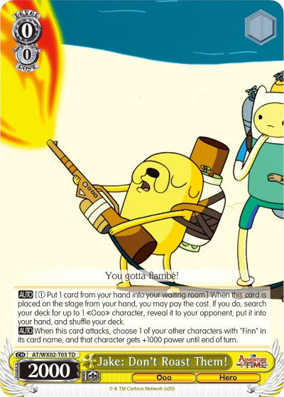 Jake: Don't Roast Them!