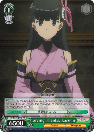 Giving Thanks, Kasumi