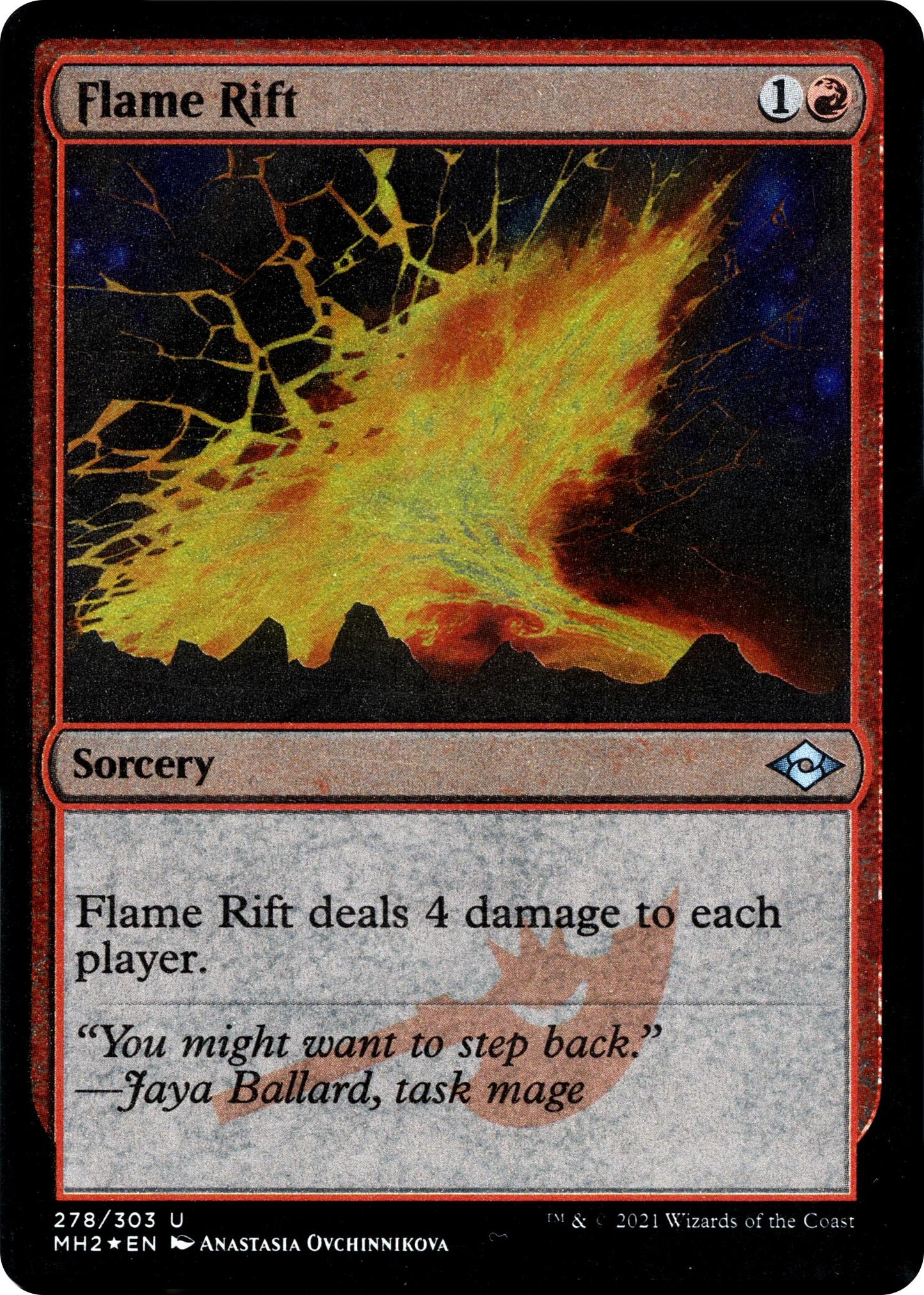 Flame Rift (Foil Etched)