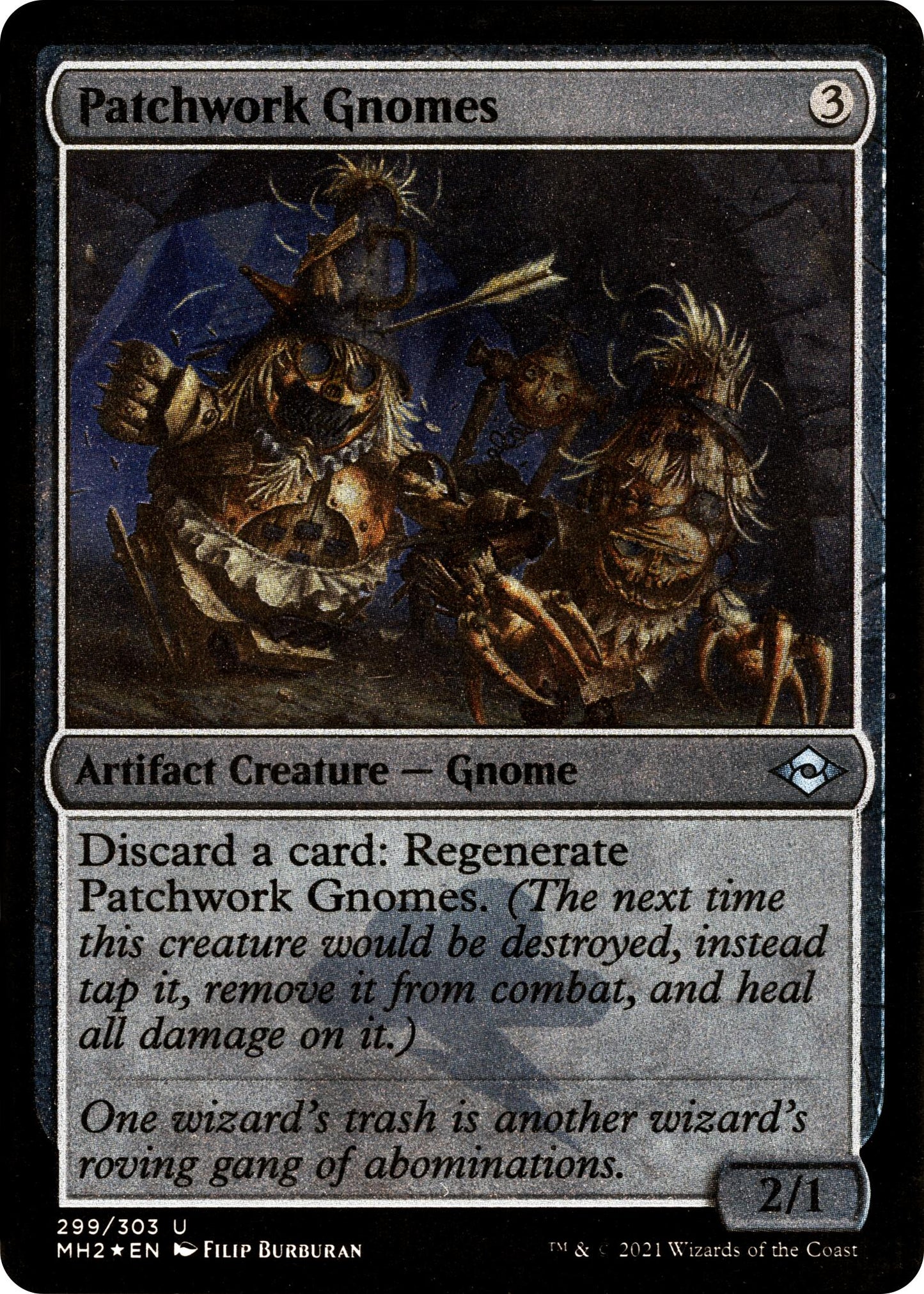 Patchwork Gnomes (Foil Etched)