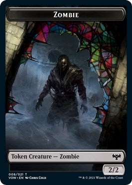 Zombie (008) // Spirit (002) Double-Sided Token