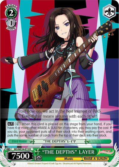 "THE DEPTHS" LAYER (Parallel Foil)