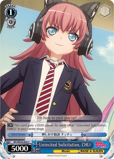 Uninvited Solicitation, CHU² (Parallel Foil)