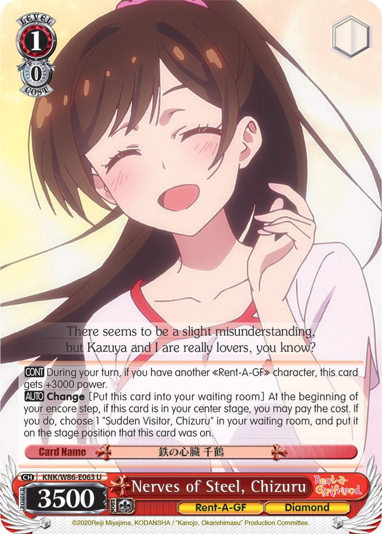 Nerves of Steel, Chizuru