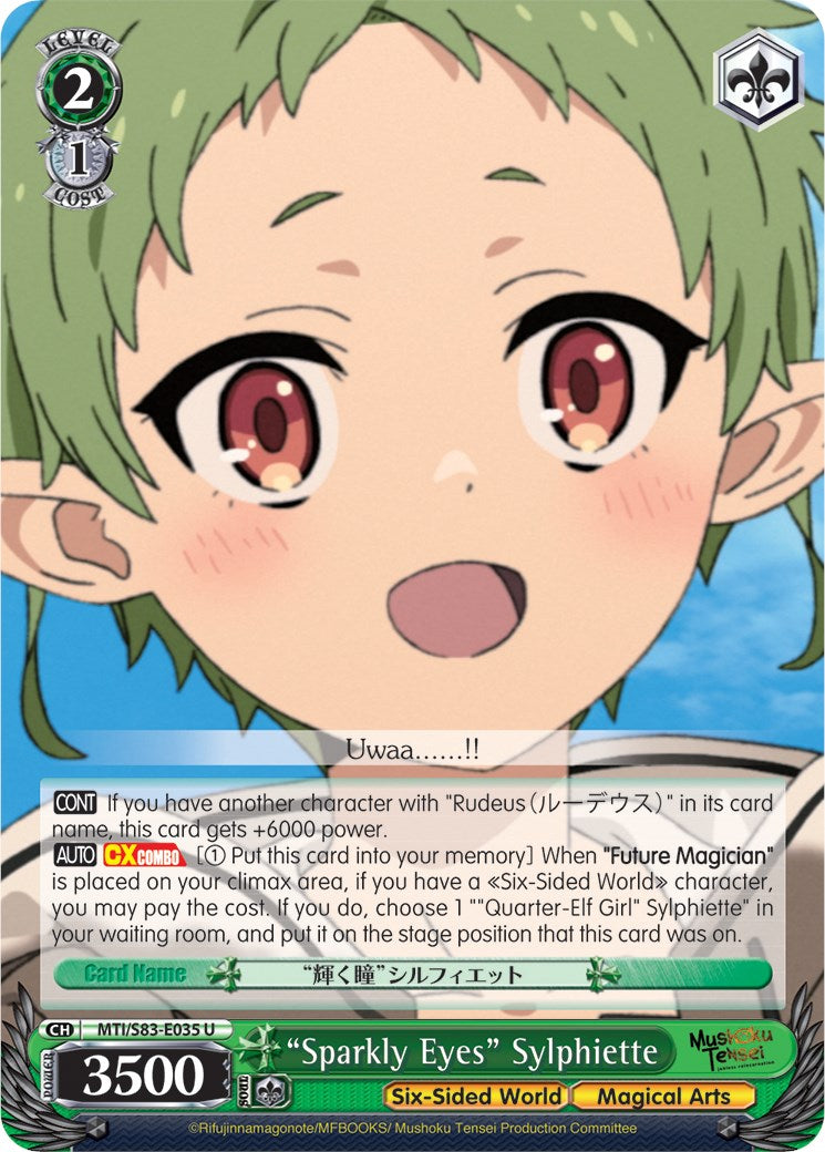 "Sparkly Eyes" Sylphiette