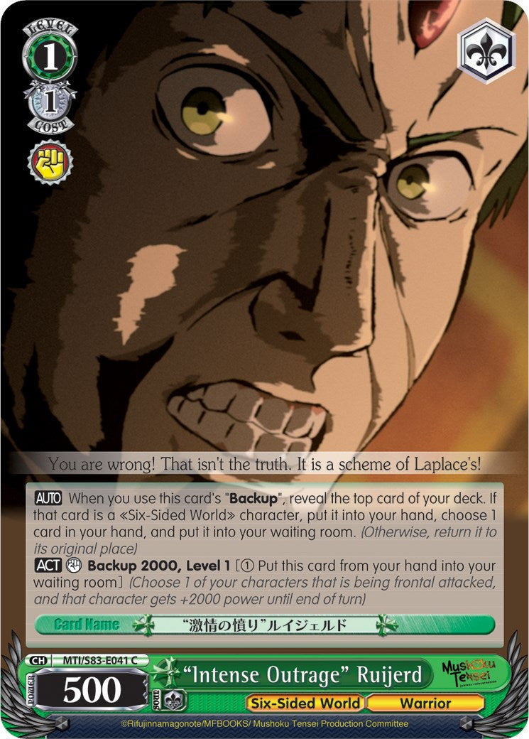 "Intense Outrage" Ruijerd