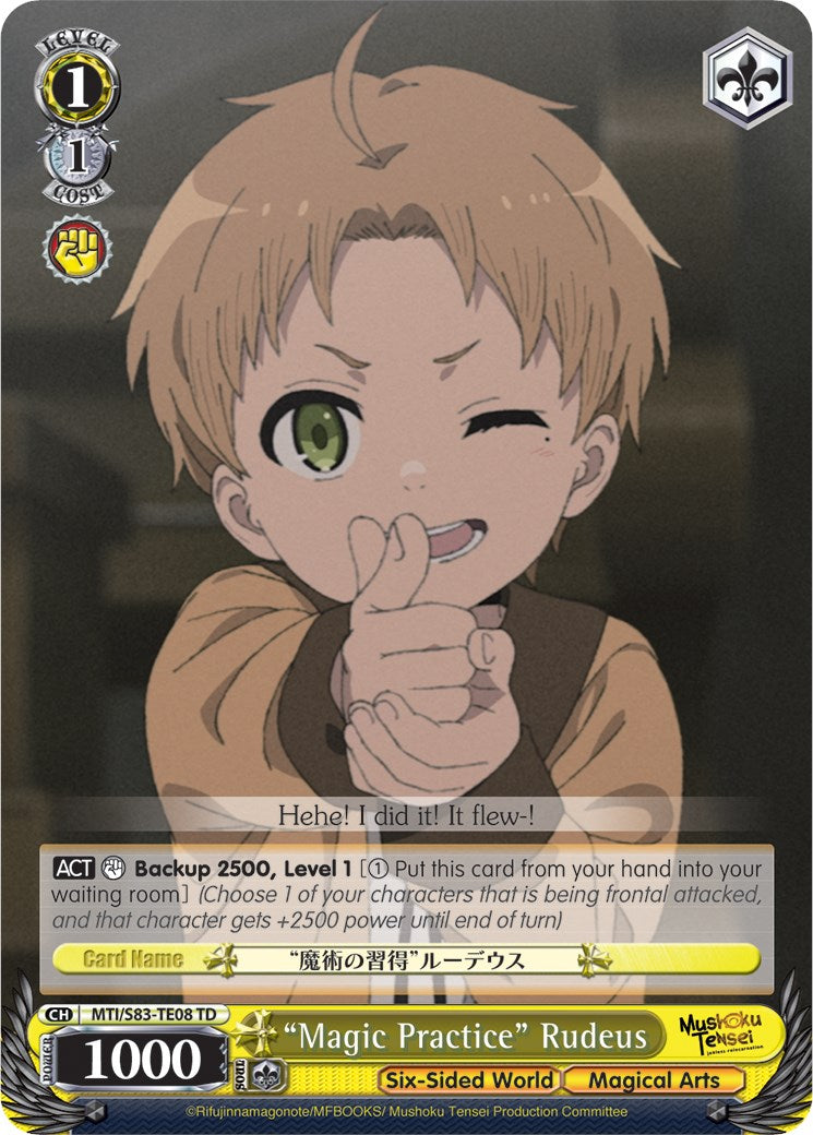 "Magic Practice" Rudeus