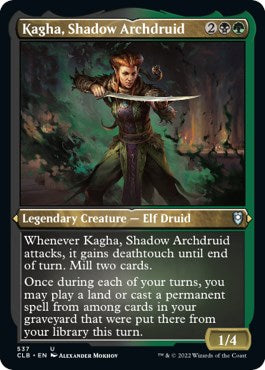 Kagha, Shadow Archdruid (Foil Etched)