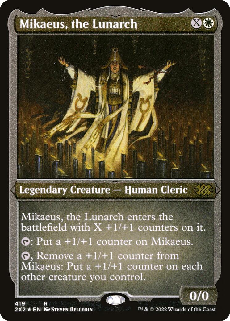 Mikaeus, the Lunarch (Foil Etched)