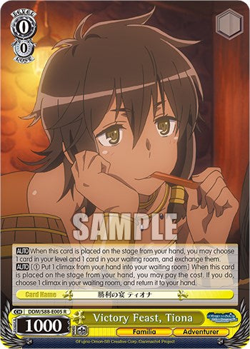 Victory Feast, Tiona