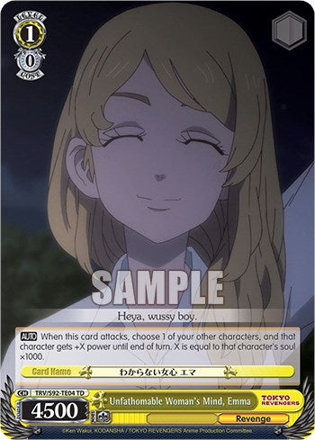 Unfathomable Woman's Mind, Emma