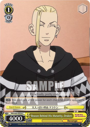 Reason Behind His Maturity, Draken