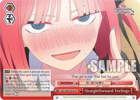 Straightforward Feelings