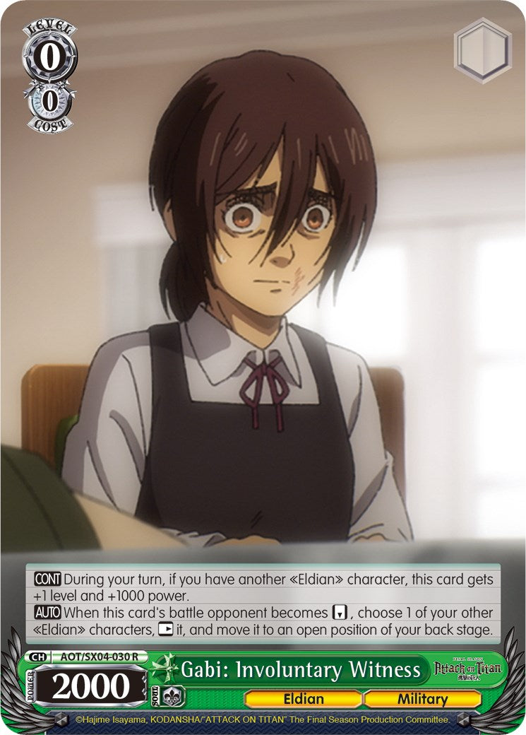 Gabi: Involuntary Witness