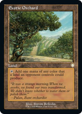 Exotic Orchard (Retro Frame)