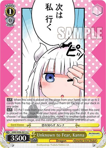 Unknown to Fear, Kanna