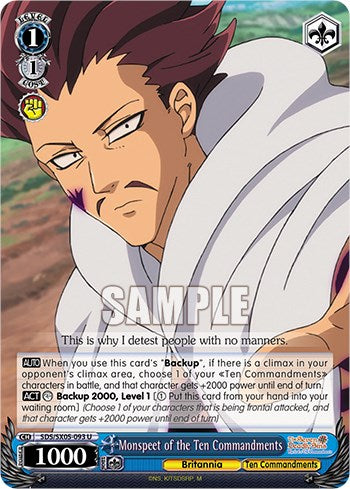 Monspeet of the Ten Commandments