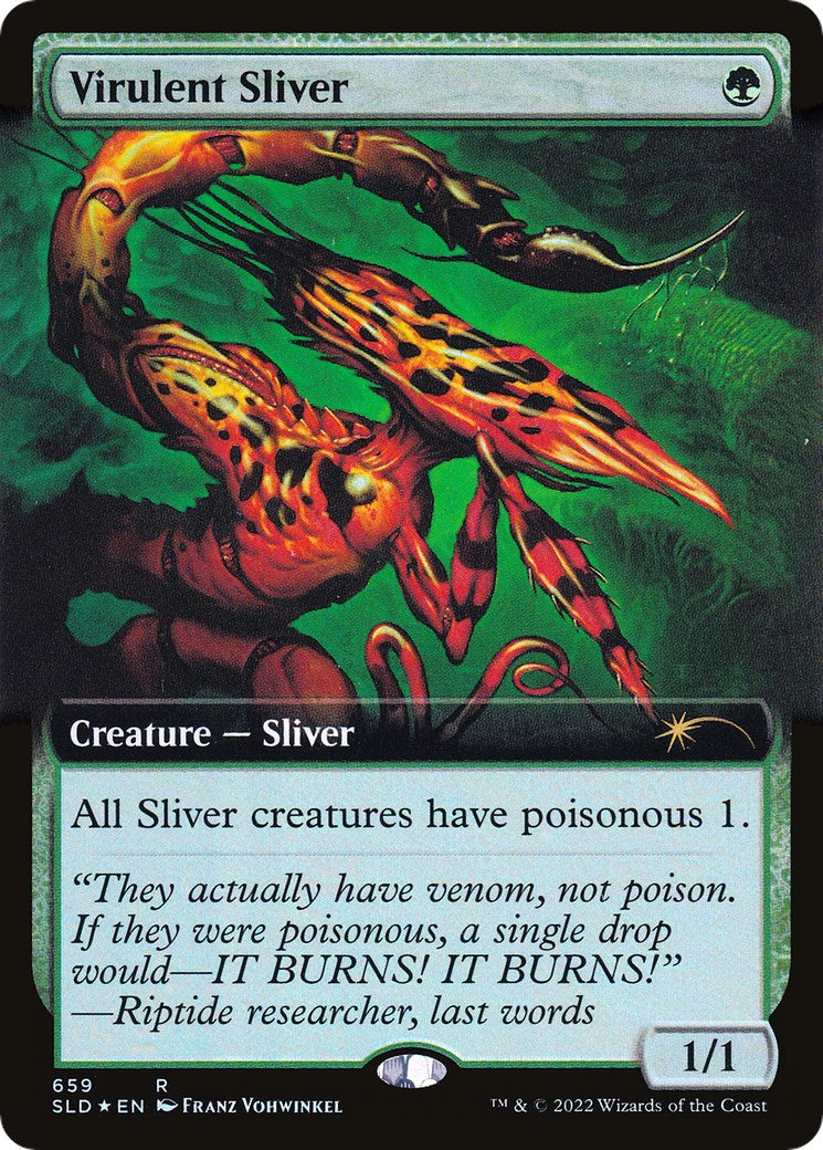Virulent Sliver (Extended Art)