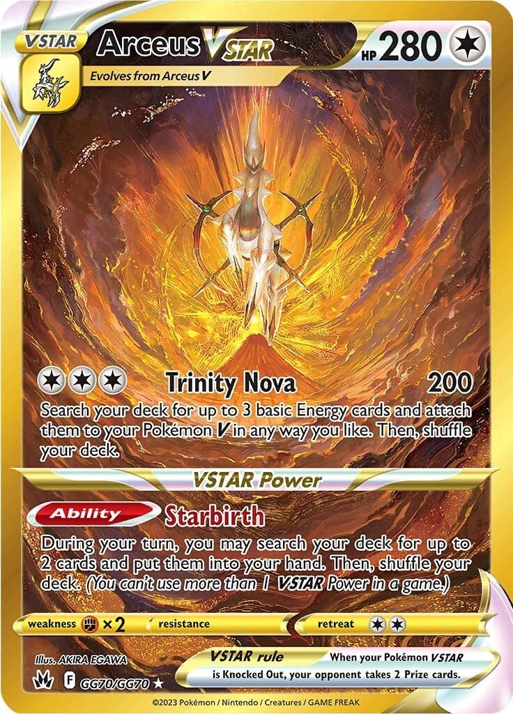 Arceus VSTAR (Secret) [CRZ:GG