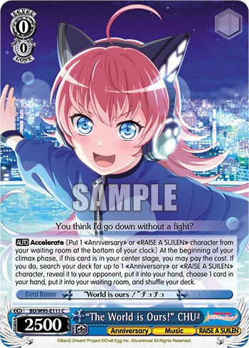 "The World is Ours!" CHU²