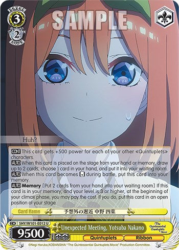 Unexpected Meeting, Yotsuba Nakano
