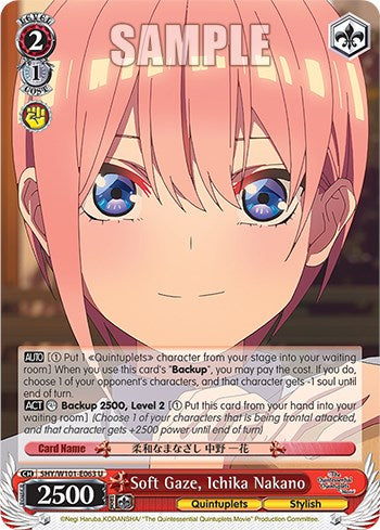 Soft Gaze, Ichika Nakano