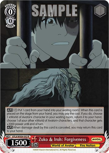 Zuko & Iroh: Forgiveness