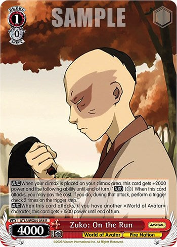 Zuko: On the Run
