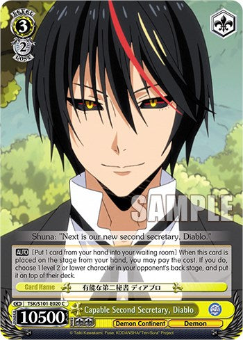 Capable Second Secretary, Diablo