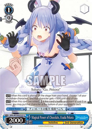 Magical Power of Chocolate, Usada Pekora