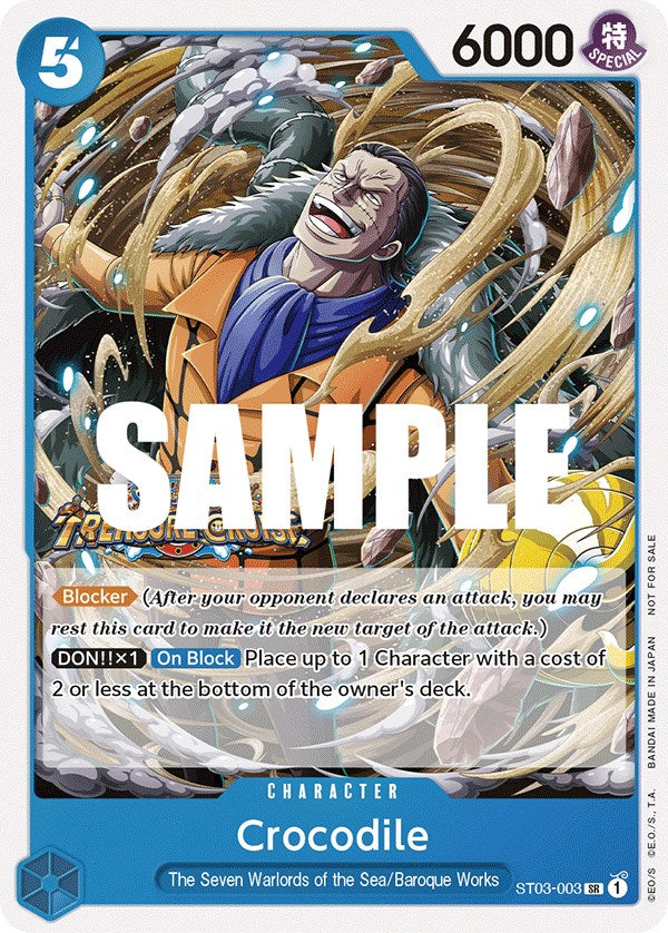 one piece card game tournament pack Crocodile (Tournament Pack Vol. 5) [OP-PR