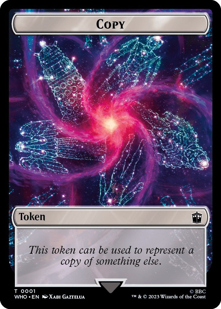 Copy // Alien Angel Double-Sided Token