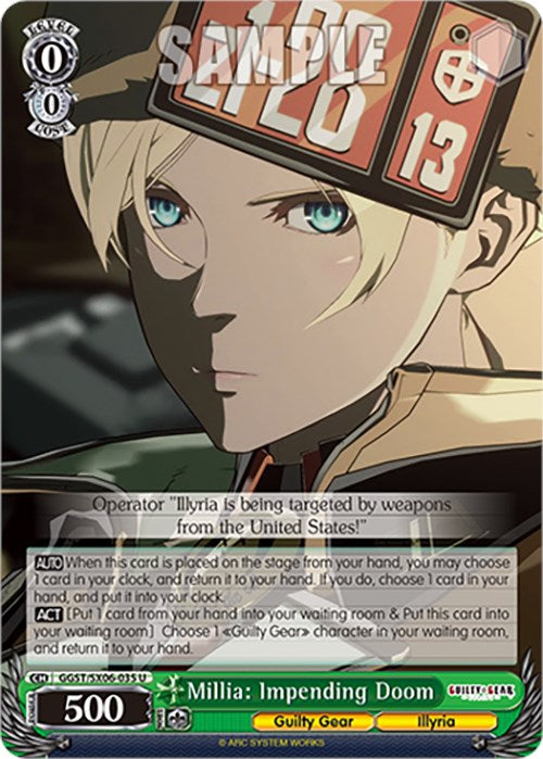 Millia: Impending Doom