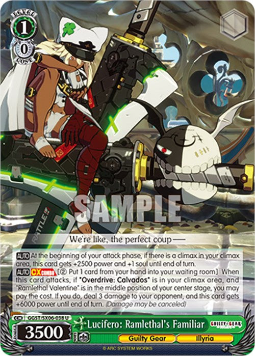 Lucifero: Ramlethal's Familiar