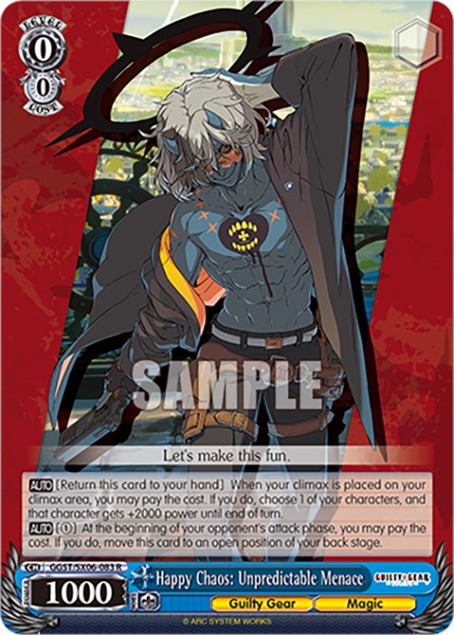 Happy Chaos: Unpredictable Menace