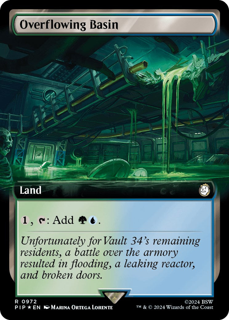 Overflowing Basin (Extended Art) (Surge Foil)